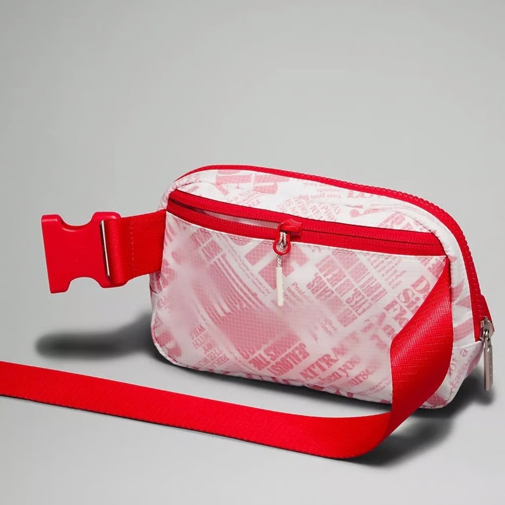 NWT Lululemon Manifesto Red Belt Bag NWT *RARE*